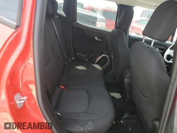 2017 Jeep Renegade Latitude with VIN ZACCJBBB6HPE38872, listed as a Copart auction lot 49325925 with 93,796 mi miles and Salvage Title. Bid and sale history available at carsss.com. Image 11.