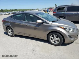 2014 Hyundai Elantra Limited with VIN 5NPDH4AE6EH522475, listed as a Copart auction lot 53468865 with 119,684 mi miles and Salvage Title. Bid and sale history available at carsss.com. Image 4.