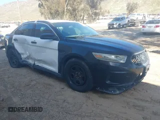 2014 Ford Police Interceptor with VIN 1FAHP2MK4EG124301, listed as a IAAI auction lot 41596193 with 101,314 mi miles and . Bid and sale history available at DreamBid. Image 1.