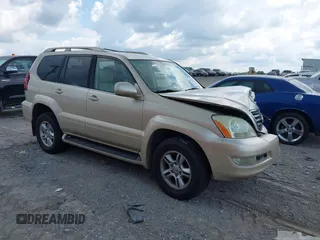 2006 Lexus GX 470 with VIN JTJBT20X860111037, listed as a IAAI auction lot 42742242 with 230,110 mi miles and . Bid and sale history available at DreamBid. Image 1.