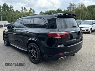 2021 Mercedes-Benz GLS 580 with VIN 4JGFF8GE6MA439997, listed as a Copart auction lot 73004294 with 118,324 mi miles and Clean Title. Bid and sale history available at DreamBid. Image 3.