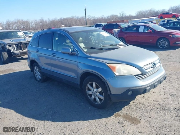 2007 Honda CR-V EX-L with VIN JHLRE48797C121445, listed as a IAAI auction lot 41698354 with 216,003 mi miles. Bid and sale history available at carsss.com. Image 1.