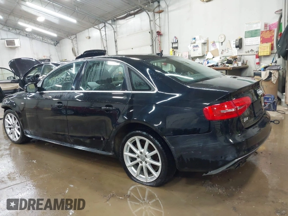 2016 Audi A4 Premium Plus with VIN WAUFFAFL4GN011223, listed as a IAAI auction lot 41996520 with 95,367 mi miles. Bid and sale history available at carsss.com. Image 3.