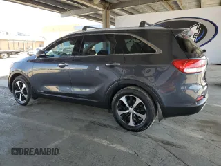 2017 Kia Sorento EX with VIN 5XYPHDA57HG272852, listed as a Copart auction lot 56237665 with 129,303 mi miles and Clean title. Bid and sale history available at DreamBid. Image 2.