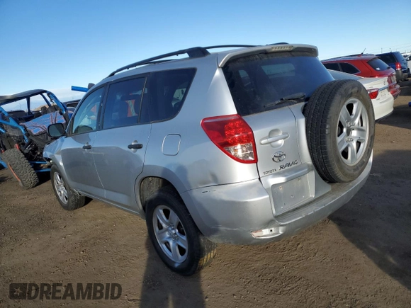2007 Toyota RAV4 with VIN JTMBK33V975025729, listed as a Copart auction lot 50333065 with 204,160 mi miles and Non Repairable. Bid and sale history available at carsss.com. Image 2.