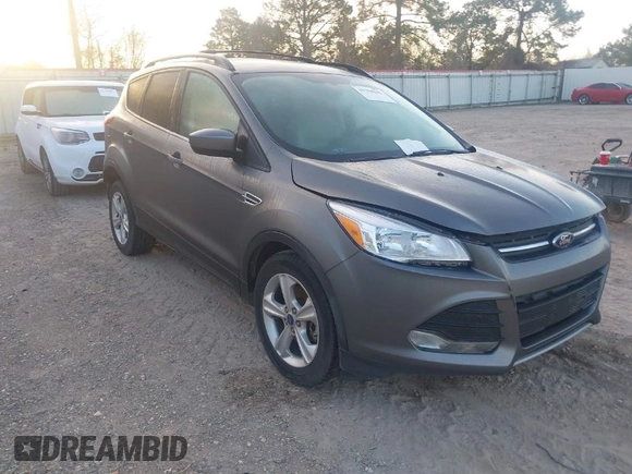 2014 Ford Escape SE with VIN 1FMCU0G91EUB05180, listed as a IAAI auction lot 41758185 with 186,042 mi miles. Bid and sale history available at carsss.com. Image 1.