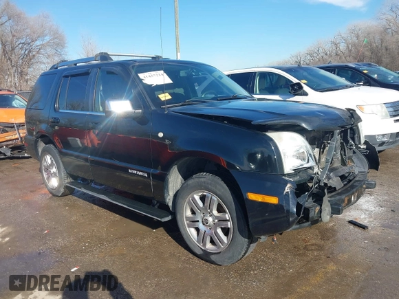 2008 Mercury Mountaineer Premier with VIN 4M2EU48E48UJ00084, listed as a IAAI auction lot 41437224 with 213,707 mi miles. Bid and sale history available at carsss.com. Image 1.