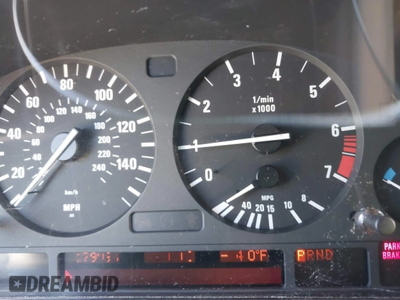 2003 BMW 5 Series 530iA with VIN WBADT63493CK37063, listed as a IAAI auction lot 41637589 with 179,191 mi miles. Bid and sale history available at carsss.com. Image 7.