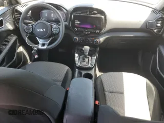 2023 Kia Soul LX with VIN KNDJ23AU0P7849953, listed as a Copart auction lot 56181825 with 13,656 mi miles and Salvage Title. Bid and sale history available at DreamBid. Image 8.