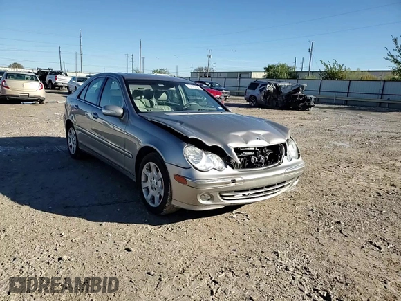 2005 Mercedes-Benz C 320 with VIN WDBRF64J45F598415, listed as a Copart auction lot 79745294 with 45,177 mi miles and Salvage Title. Bid and sale history available at DreamBid. Image 11.
