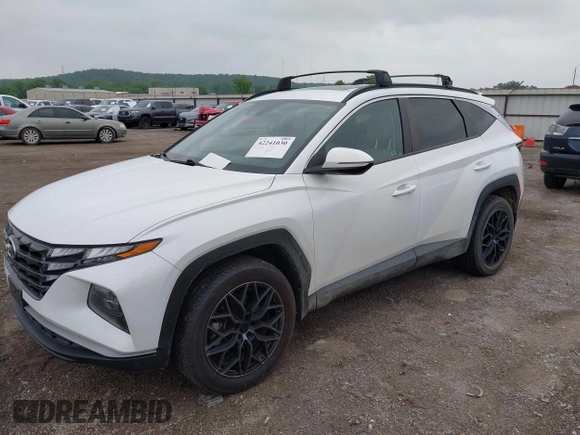 2023 Hyundai Tucson SEL with VIN 5NMJFCAE0PH197194, listed as a IAAI auction lot 42241030 with 17,764 mi miles and . Bid and sale history available at DreamBid. Image 17.