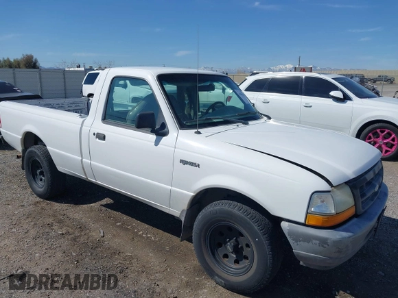 1999 Ford Ranger XL with VIN 1FTYR10C0XUA36539, listed as a IAAI auction lot 41865437 with 246,810 mi miles. Bid and sale history available at carsss.com. Image 1.