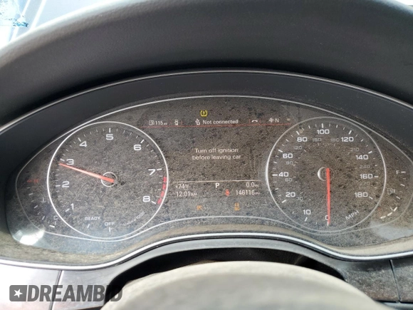 2016 Audi A7 Prestige с VIN WAU2GAFC5GN019388, выставлен на аукционе Copart как лот 57919005 с пробегом 146 116 миль миль и Чистый • Clean title. История ставок и продаж доступна на DreamBid. Изображение 9.