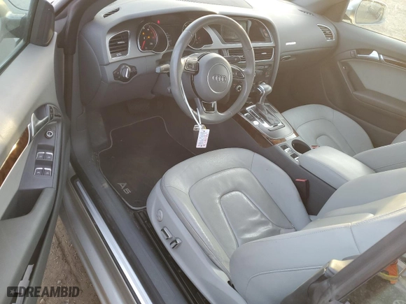 2013 Audi A5 2.0T Premium Plus with VIN WAUJFAFH6DN002704, listed as a Copart auction lot 85709264 with 81,431 mi miles and Salvage Title. Bid and sale history available at carsss.com. Image 8.