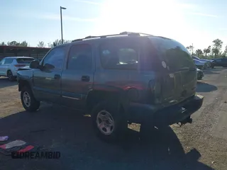 2001 Chevrolet Tahoe LS with VIN 1GNEC13T11R182692, listed as a IAAI auction lot 41511354 with 293,614 mi miles and . Bid and sale history available at DreamBid. Image 3.