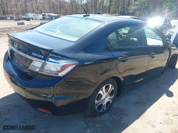 2013 Honda Civic Hybrid with VIN 19XFB4F26DE202567, listed as a IAAI auction lot 42008434 with 201,871 mi miles. Bid and sale history available at carsss.com. Image 4.