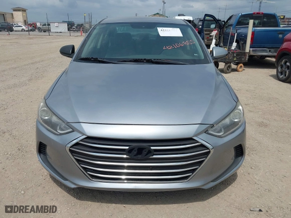 2017 Hyundai Elantra Limited with VIN 5NPD84LF3HH072908, listed as a IAAI auction lot 42106855 with 104,942 mi miles. Bid and sale history available at carsss.com. Image 12.