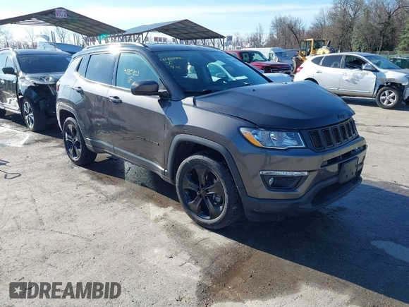 2020 Jeep Compass Latitude с VIN 3C4NJDBB5LT101115, выставлен на аукционе IAAI как лот 41857821 с пробегом 35 550 миль миль и . История ставок и продаж доступна на DreamBid. Изображение 1.