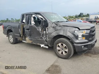 2015 Ford F-150 XLT with VIN 1FTEX1EP0FFC25604, listed as a Copart auction lot 64160025 with 85,106 mi miles and Salvage title. Bid and sale history available at DreamBid. Image 4.