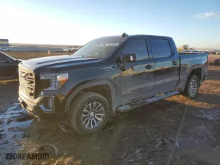 2019 GMC Sierra 1500 AT4 with VIN 1GTP9EED1KZ132969, listed as a Copart auction lot 46325645 with 109,833 mi miles and Salvage Title. Bid and sale history available at carsss.com. Image 1.