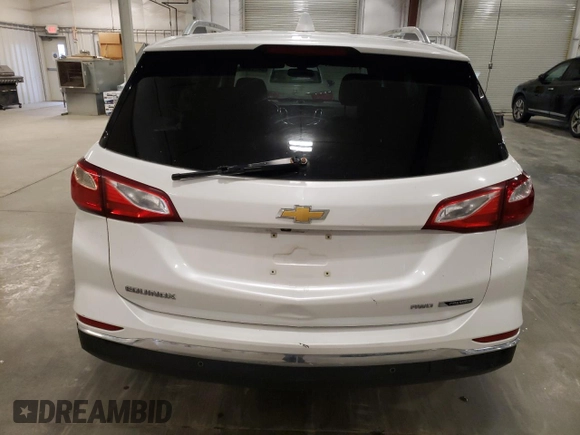 2018 Chevrolet Equinox Premier with VIN 2GNAXVEV1J6119290, listed as a Copart auction lot 54119085 with 153,704 mi miles and Clean Title. Bid and sale history available at DreamBid. Image 6.