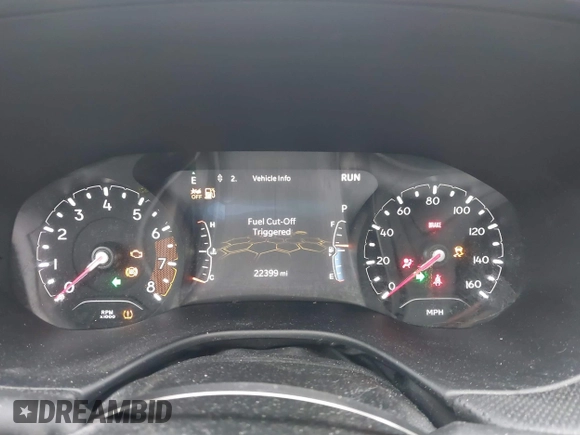 2023 Jeep Compass Latitude with VIN 3C4NJDBN8PT511049, listed as a IAAI auction lot 41258001 with 22,399 mi miles and . Bid and sale history available at DreamBid. Image 7.