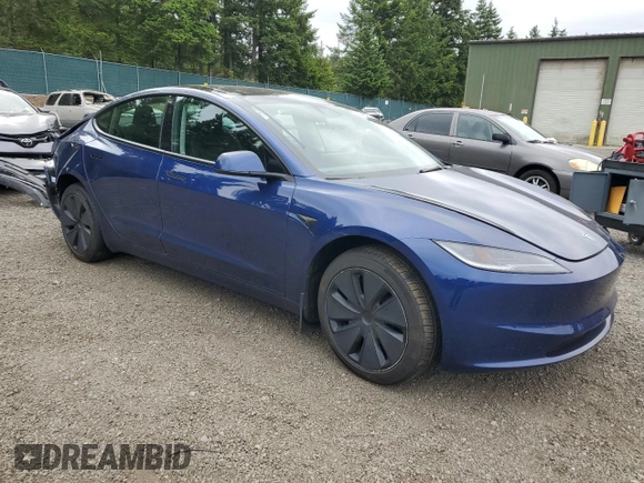 2025 Tesla Model 3 Long Range z VIN 5YJ3E1EA8SF931209, wystawiony jako Copart lot #60304875 z przebiegiem 9 123 mil mil oraz Szkoda całkowita • Salvage title. Historia ofert i sprzedaży dostępna na DreamBid. Obrazek 4.