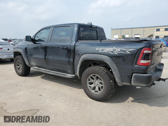 2024 Ram 1500 TRX with VIN 1C6SRFU97RN170325, listed as a Copart auction lot 57337934 with 8,617 mi miles and Clean Title. Bid and sale history available at carsss.com. Image 2.