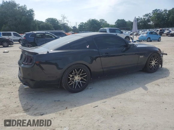 2014 Ford Mustang GT z VIN 1ZVBP8CFXE5225990, wystawiony jako Copart lot #55694085 z przebiegiem 116 477 mil mil oraz Szkoda całkowita • Salvage title. Historia ofert i sprzedaży dostępna na DreamBid. Obrazek 3.