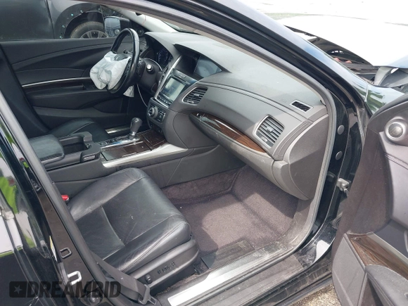 2014 Acura RLX Technology z VIN JH4KC1F59EC006800, wystawiony jako IAAI lot #42438554 z przebiegiem 166 443 mil mil oraz . Historia ofert i sprzedaży dostępna na DreamBid. Obrazek 5.