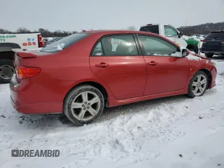2009 Toyota Corolla XRS with VIN 1NXBE40E59Z102022, listed as a Copart auction lot 45042115 with 92,626 mi miles and Salvage Title. Bid and sale history available at carsss.com. Image 3.