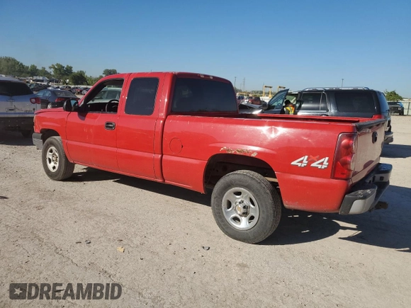 2003 Chevrolet Silverado 1500 with VIN 1GCEK19V63Z287185, listed as a Copart auction lot 73050214 with 198,487 mi miles and Salvage Title. Bid and sale history available at carsss.com. Image 2.
