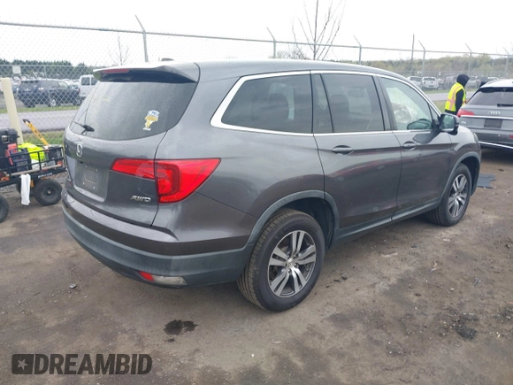 2017 Honda Pilot EX-L with VIN 5FNYF6H5XHB029443, listed as a IAAI auction lot 41992115 with 154,399 mi miles and . Bid and sale history available at DreamBid. Image 4.