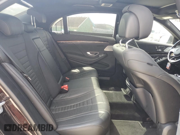2017 Mercedes-Benz S 550 with VIN WDDUG8FB9HA322605, listed as a Copart auction lot 50385435 with 72,715 mi miles and Salvage Title. Bid and sale history available at carsss.com. Image 10.