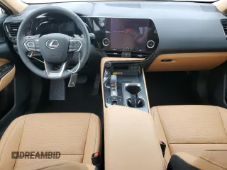 2025 Lexus NX with VIN JTJGDCAZ2S2016027, listed as a Copart auction lot 74098194 with 0 mi miles and Non Repairable. Bid and sale history available at carsss.com. Image 8.