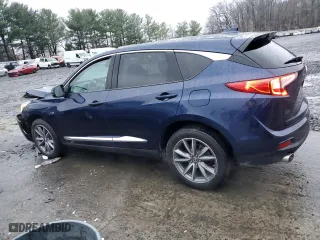 2019 Acura RDX w/Technology Pkg with VIN 5J8TC2H50KL020199, listed as a Copart auction lot 84663684 with 87,963 mi miles and Salvage Title. Bid and sale history available at carsss.com. Image 2.