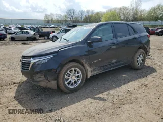 2024 Chevrolet Equinox LS z VIN 3GNAXSEG9RL329546, wystawiony jako Copart lot #54500195 z przebiegiem 4 521 mil mil oraz Nie do naprawy • Non repairable. Historia ofert i sprzedaży dostępna na DreamBid. Obrazek 1.