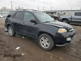 2004 Acura MDX Touring Pkg RES w/Nav with VIN 2HNYD18984H534505, listed as a Copart auction lot 50350245 with 165,774 mi miles and Salvage Title. Bid and sale history available at carsss.com. Image 4.