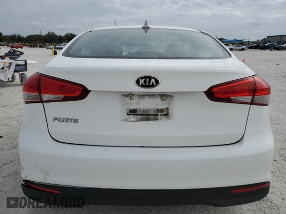 2017 Kia Forte LX with VIN 3KPFK4A72HE093744, listed as a Copart auction lot 43450485 with 100,719 mi miles and Salvage Title. Bid and sale history available at carsss.com. Image 6.