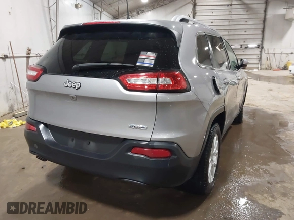 2018 Jeep Cherokee Latitude Plus with VIN 1C4PJLLB4JD524997, listed as a IAAI auction lot 41359742 with 89,858 mi miles. Bid and sale history available at carsss.com. Image 4.