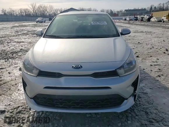 2021 Kia Rio LX with VIN 3KPA24AD7ME403610, listed as a Copart auction lot 42878025 with 52,335 mi miles and Salvage Title. Bid and sale history available at carsss.com. Image 11.
