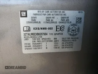 2011 GMC Terrain SLE-1 z VIN 2CTALMECXB6207984, wystawiony jako Copart lot #59807485 z przebiegiem 189 245 mil mil oraz Czysty tytuł • Clean title. Historia ofert i sprzedaży dostępna na DreamBid. Obrazek 13.
