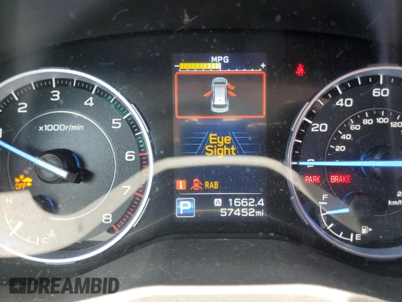 2020 Subaru Ascent Limited with VIN 4S4WMAPD0L3442515, listed as a Copart auction lot 61067493 with 57,452 mi miles. Bid and sale history available at carsss.com. Image 9.