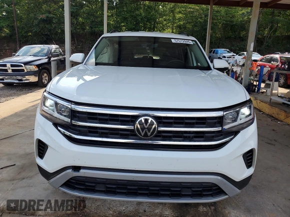 2023 Volkswagen Atlas SE with VIN 1V2DP2CA9PC529158, listed as a Copart auction lot 57512845 with 73,023 mi miles and Salvage title. Bid and sale history available at DreamBid. Image 5.