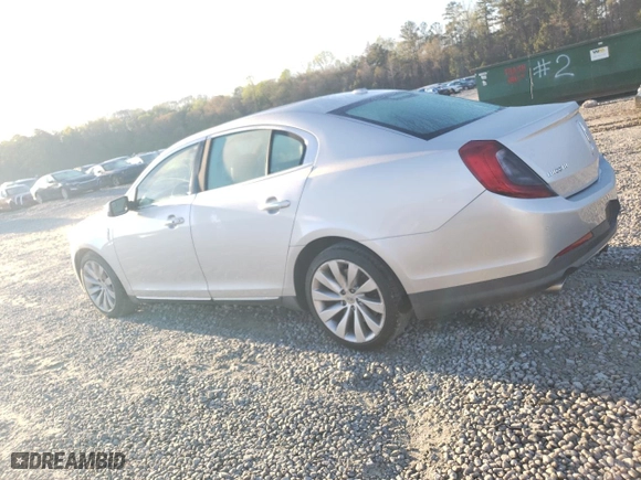 2014 Lincoln MKS with VIN 1LNHL9DKXEG604580, listed as a Copart auction lot 50388885 with 197070 miles and Clean Title. Bid and sale history available at carsss.com. Image 2.