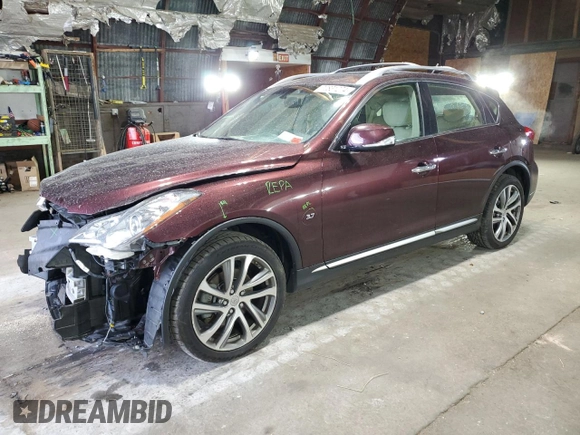 2017 Infiniti QX50 with VIN JN1BJ0RR3HM400634, listed as a Copart auction lot 72831274 with 78,797 mi miles and Salvage Title. Bid and sale history available at carsss.com. Image 1.