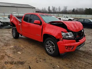2020 Chevrolet Colorado 4WD Work Truck z VIN 1GCHTBEN1L1146805, wystawiony jako Copart lot #85055864 z przebiegiem 52 414 mil mil oraz Szkoda całkowita • Salvage title. Historia ofert i sprzedaży dostępna na DreamBid. Obrazek 11.