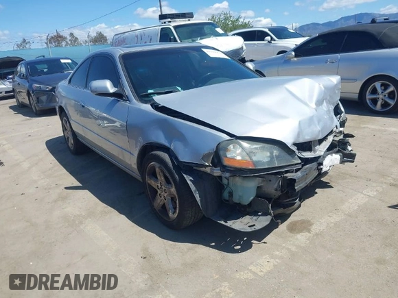 2001 Acura CL Type S with VIN 19UYA426X1A035313, listed as a IAAI auction lot 41944970 with 155,037 mi miles. Bid and sale history available at carsss.com. Image 1.