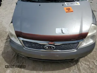 2012 Kia Sedona EX with VIN KNDMH4C71C6427585, listed as a Copart auction lot 62286314 with 0 mi miles and Salvage Title. Bid and sale history available at carsss.com. Image 13.