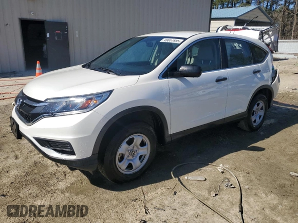 2016 Honda CR-V LX with VIN 5J6RM4H33GL070306, listed as a Copart auction lot 49057895 with 60,118 mi miles and Salvage Title. Bid and sale history available at DreamBid. Image 1.
